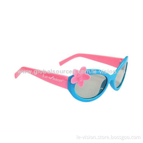 Children's 3D Glasses with Small Size for Passive System